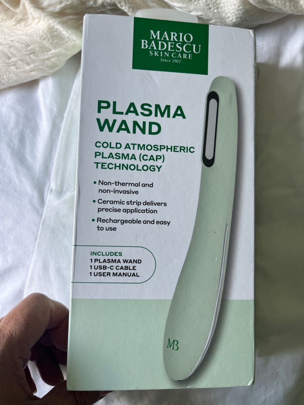 Mario Badescu Plasma Wand - Pale Mint Green